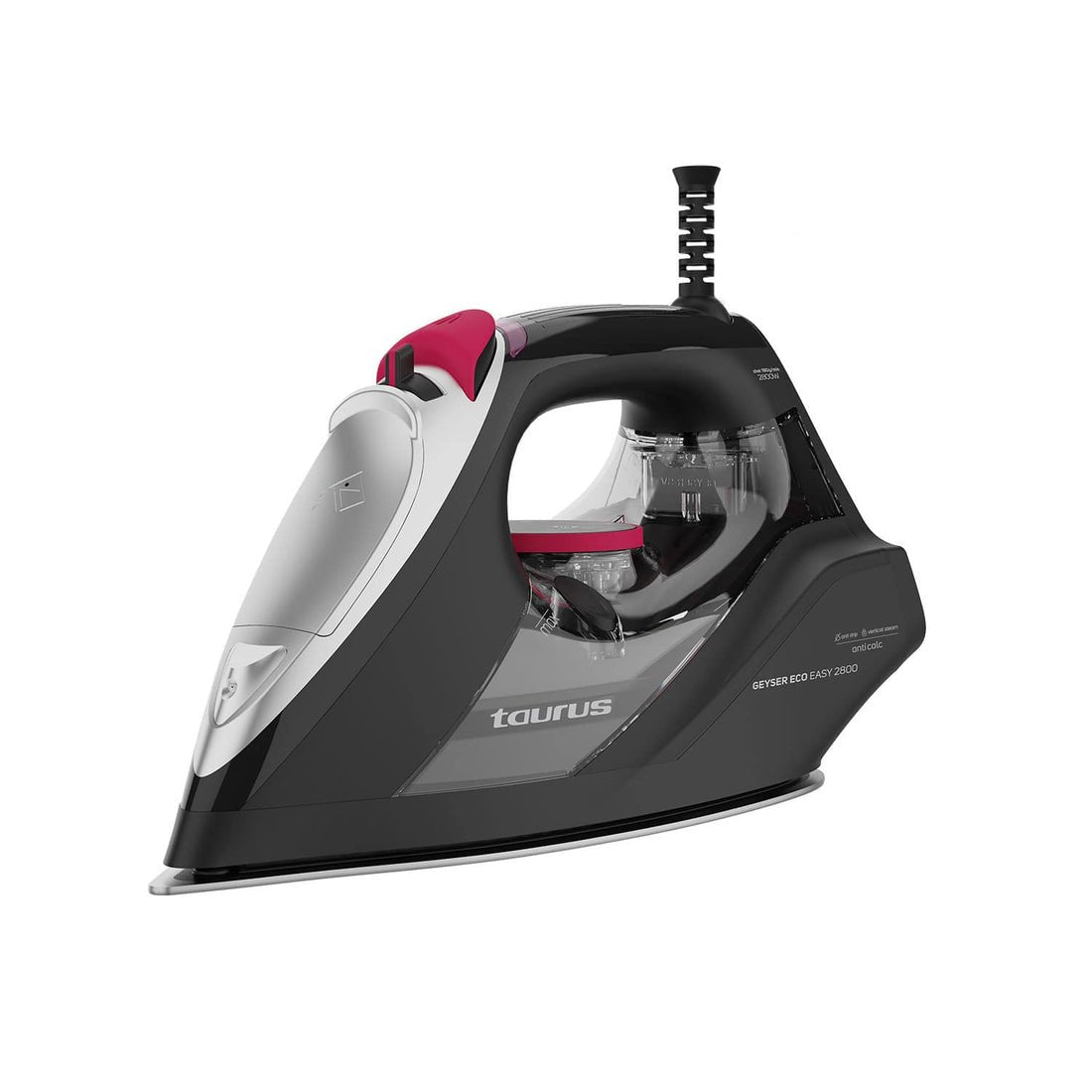 EAN 8414234187871 - Taurus Geyser Eco Easy 2800 Plancha vapor-seco Suela de cerámica 2800 W Negro imagen 2