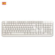 EAN 8435430612219 - NGS Spike, QWERTY, ES teclado Universal USB Blanco imagen 1