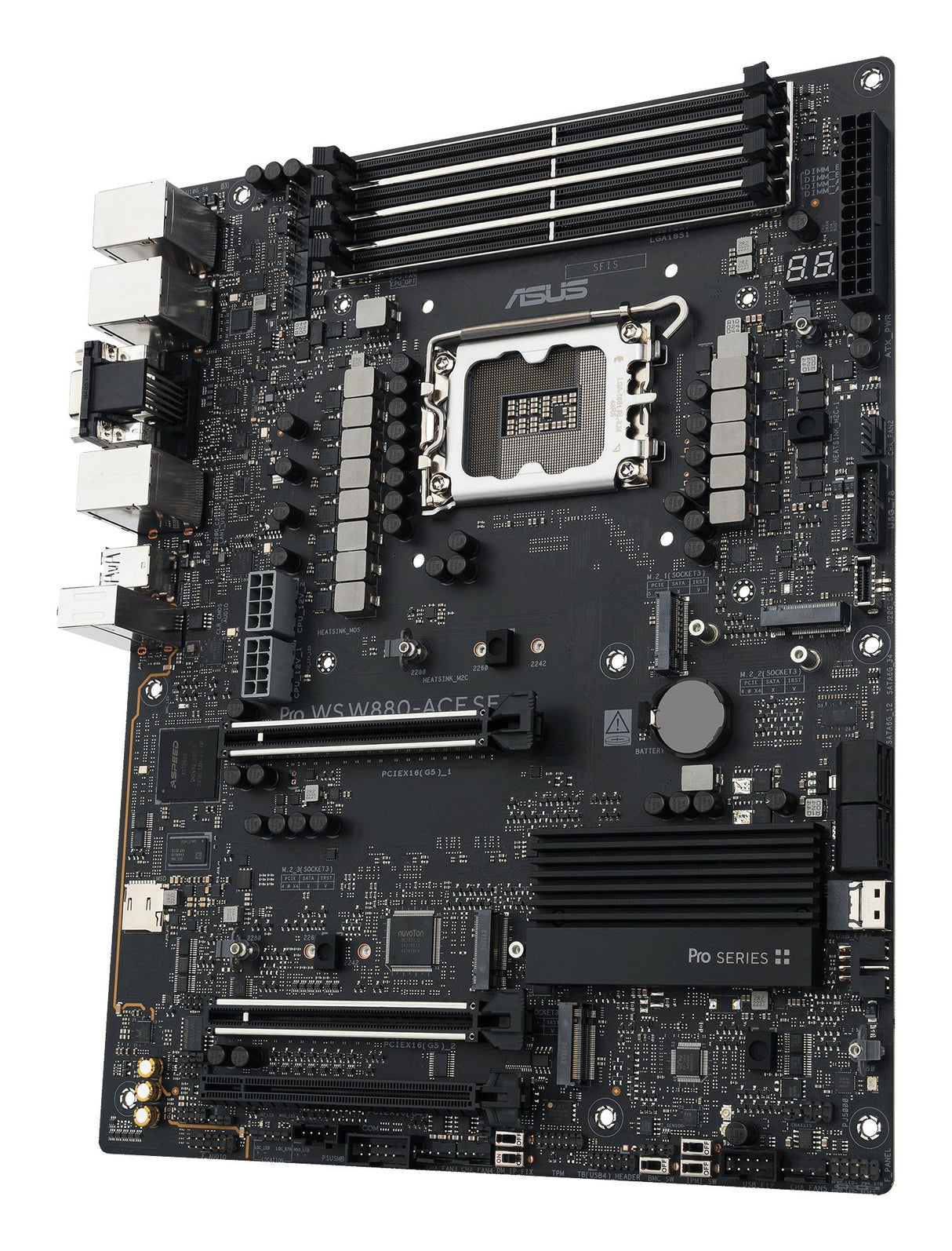 EAN 4711387994221 - ASUS PRO WS W880-ACE SE Intel W880 LGA 1851 (Socket V1) ATX imagen 10