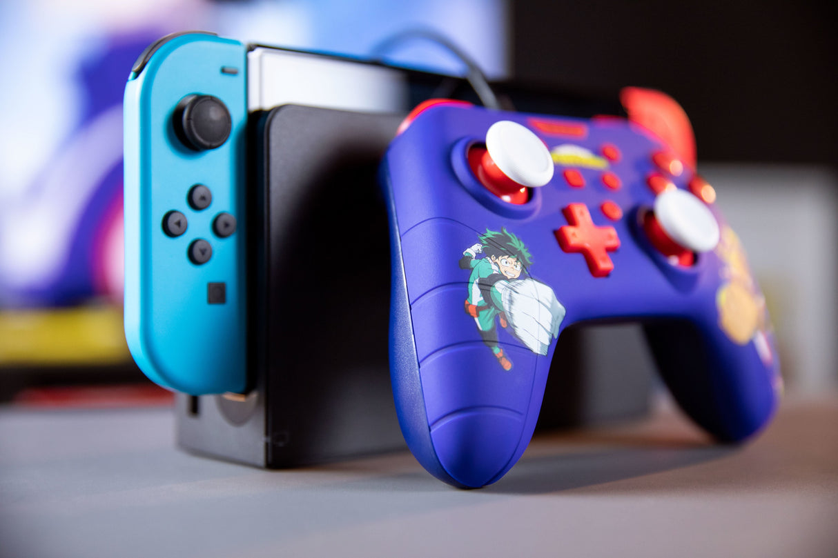 EAN 3328170287388 - Konix My Hero Academia KX MHA SW/PC GAMEPAD BLUE Azul, Rojo USB Analógico/Digital Nintendo Switch, PC imagen 13