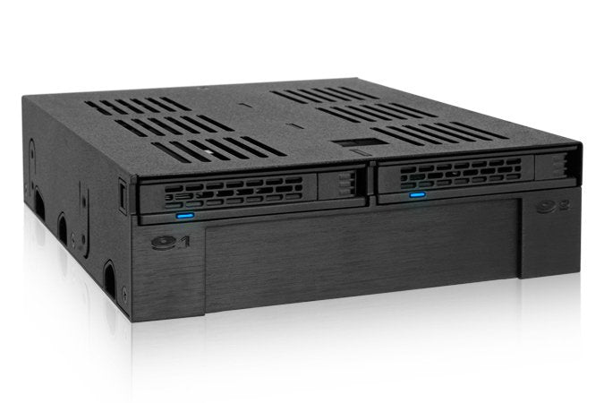 EAN 4711132869576 - Icy Dock MB322SP-B panel bahía disco duro Negro imagen 1