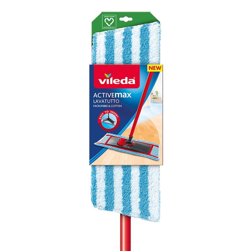 EAN 4023103000032 - Vileda 4023103000032 fregona Húmedo Rojo, Blanco imagen 2