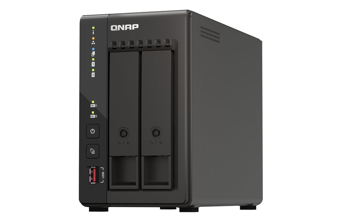 Dispositivo Qnap Nvr Qvp-21c De 8 Canales Integrado Y 2 Bahías