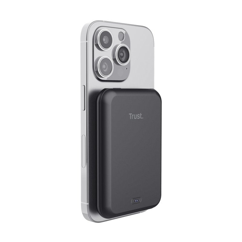 EAN 8713439248777 - Trust Magno Polímero de litio 5000 mAh Cargador inalámbrico Negro imagen 5