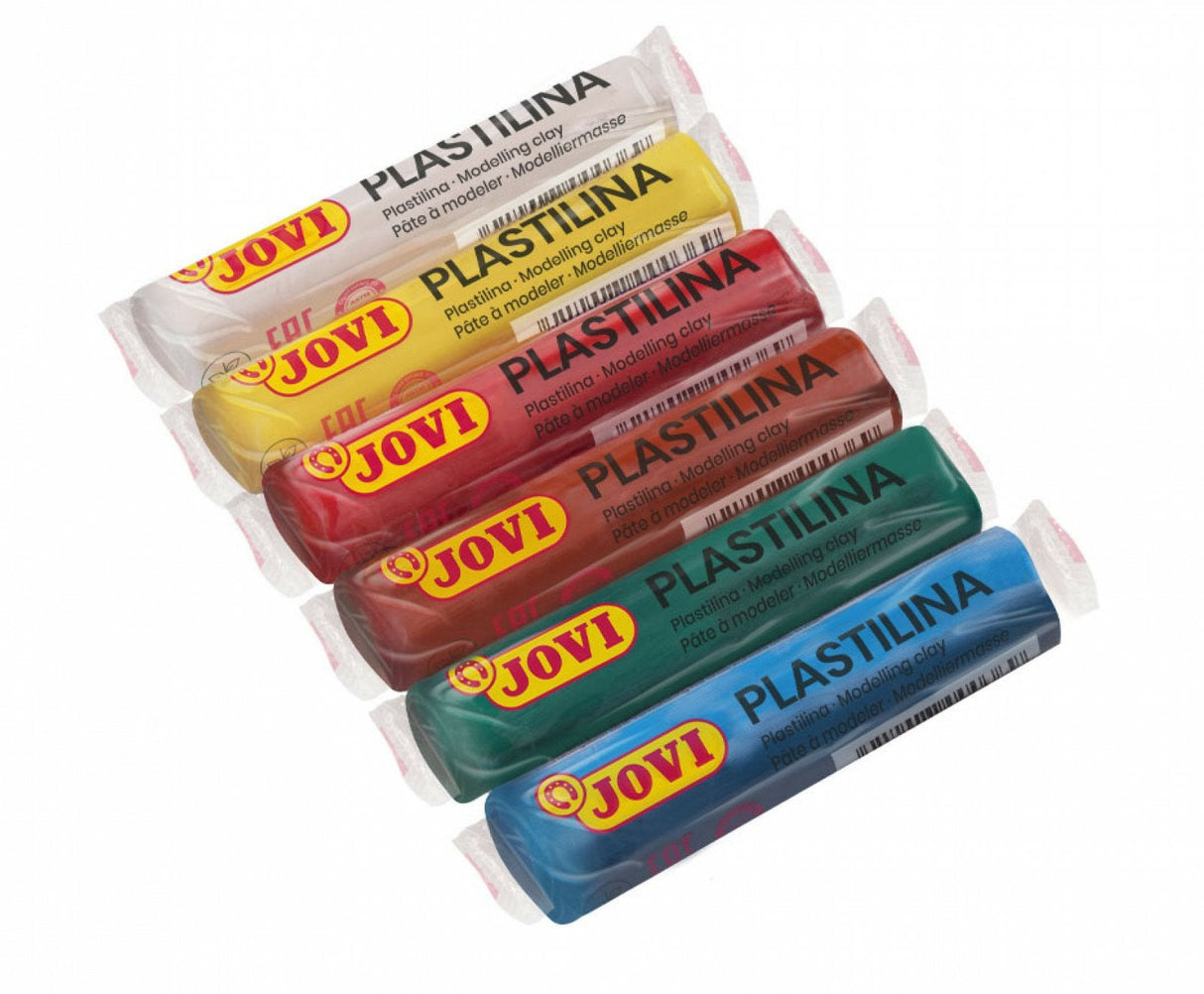 Estuche Plastilina Jovi 90/6/ 6 Unidades/ 15g/ Colores Surtidos