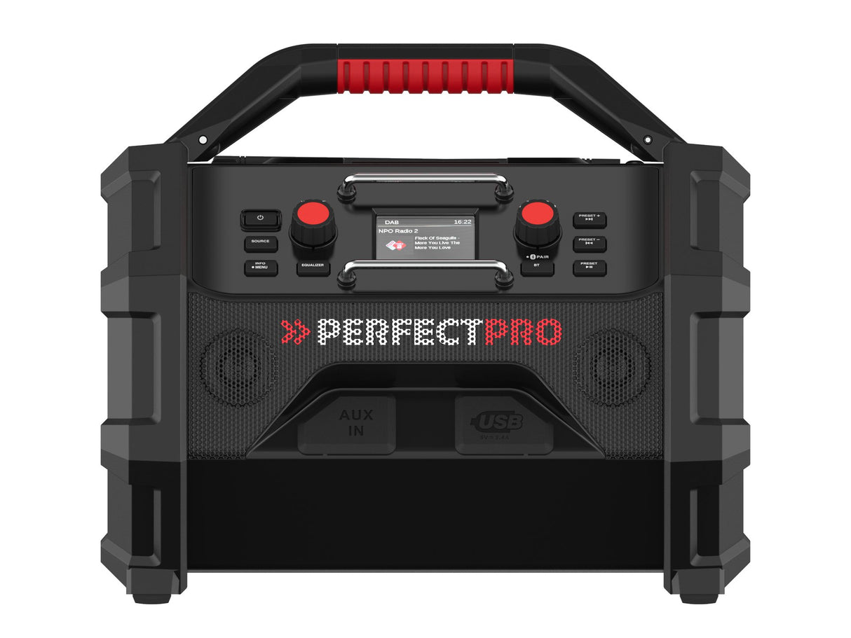 EAN 8719689465629 - Perfectpro ROCKTAGON Lugar de trabajo Digital Negro, Rojo imagen 6