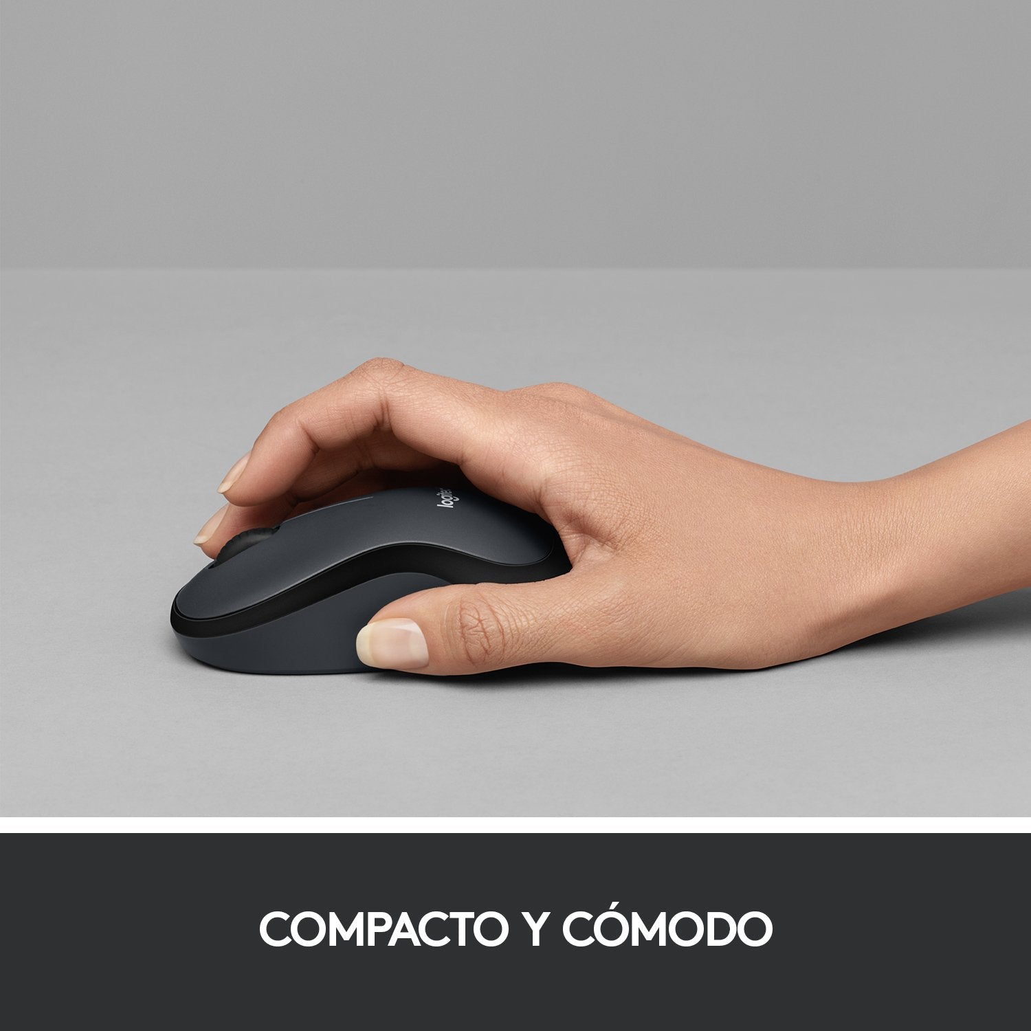 Logitech Raton M220 Silent Inalambrico Negro 910-004878