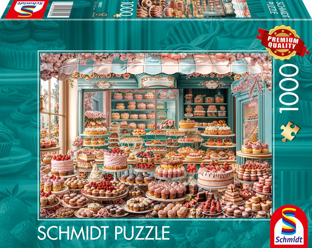 Schmidt Spiele Pastelería, Puzzle 1000 Piezas 58892