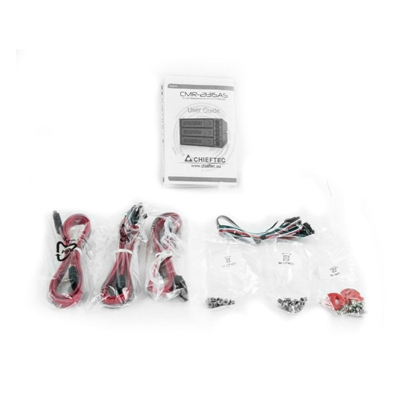 Chieftec Cmr-2131sas Panel Bahía Disco Duro Negro