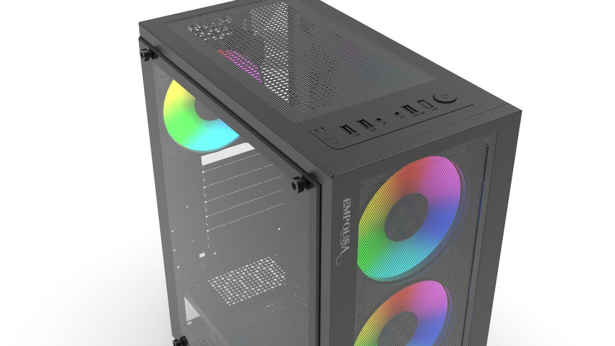 Caja Pc Inca Emg-15xn Midi Tower Negro