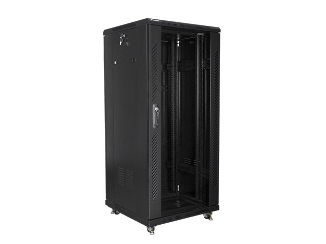 EAN 5901969414929 - Lanberg FF01-6627-12B armario rack 27U Rack o bastidor independiente Negro imagen 3