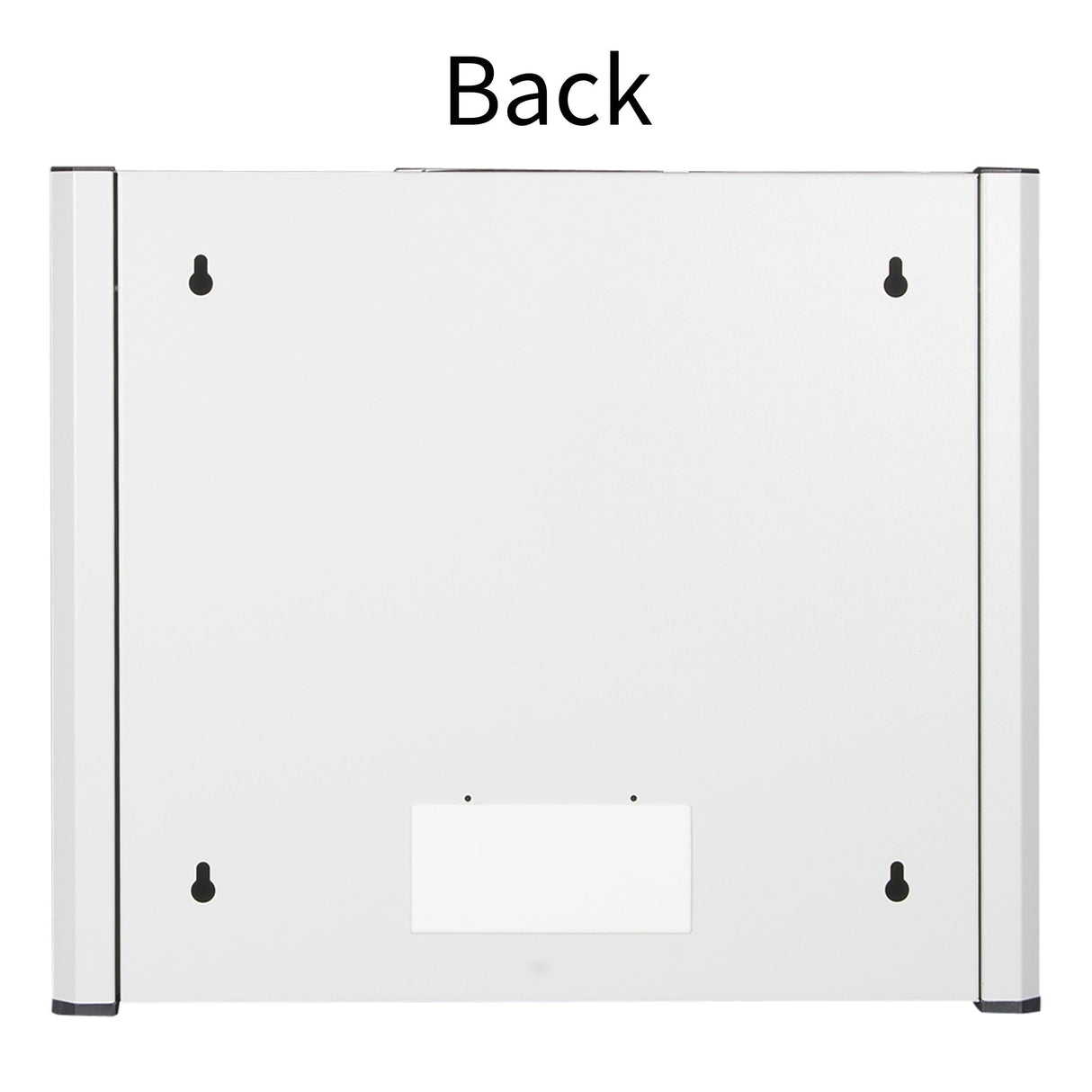19'' 12u Rack Wall Mount Pro 600 X 450 X 645mm - White