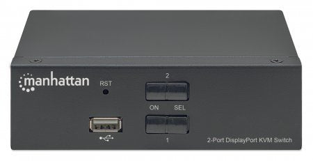 EAN 0766623153546 - Manhattan 153546 interruptor KVM Negro imagen 3