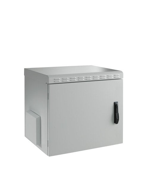 19" Armario Mural Ip55, 16he, Stahltr, Profundidad 600 Mm, Ral7035