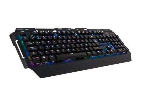 Teclado Gaming Mecanico Conceptronic Kronic01 Retroiluminado Rgb Usb 8 Teclas Programas