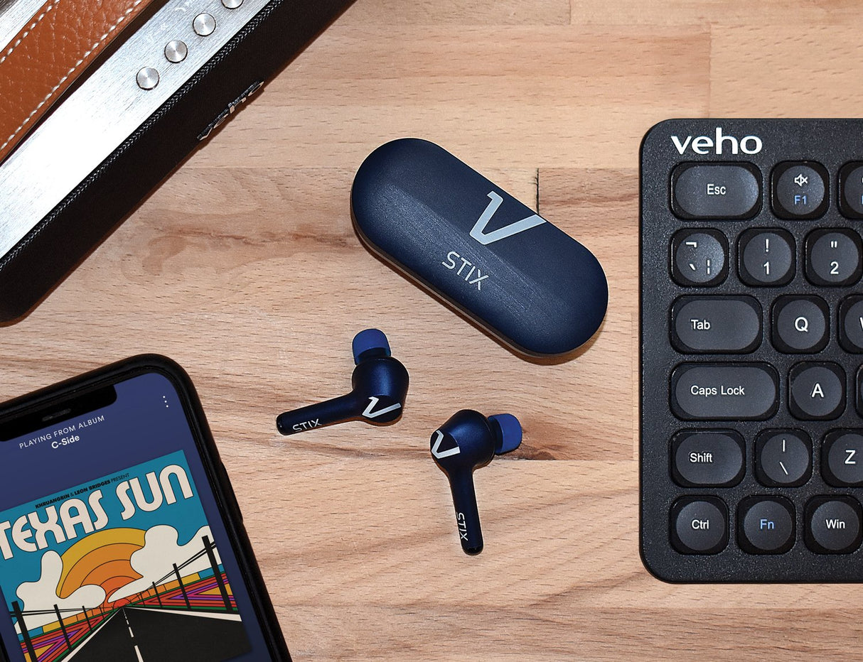 EAN 5060594760792 - Veho STIX Auriculares Inalámbrico Dentro de oído Llamadas/Música Bluetooth Azul imagen 9