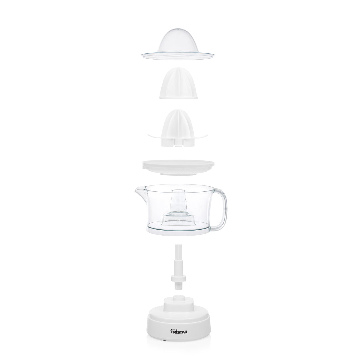 EAN 8713016091659 - Tristar CP-3005 prensa de cítricos eléctricos 0,5 L 25 W Blanco imagen 8