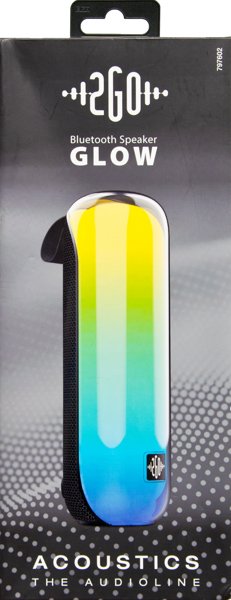 2go Altavoz Bluetoothr Acoumic Glow Con Rgb-Lichtshow