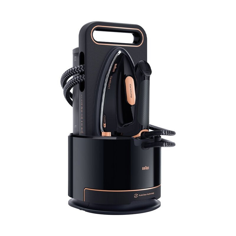 Centro De Planchado Braun Carestyle 9 Is 9090 Bk 2700 W 2 L Eloxalplus Soleplate Negro, Cobre