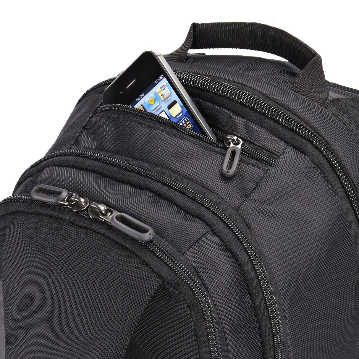 Case Logic Rbp-315 Black Mochila Para Portátil 39,6 Cm (15.6") Funda Tipo Mochila Negro