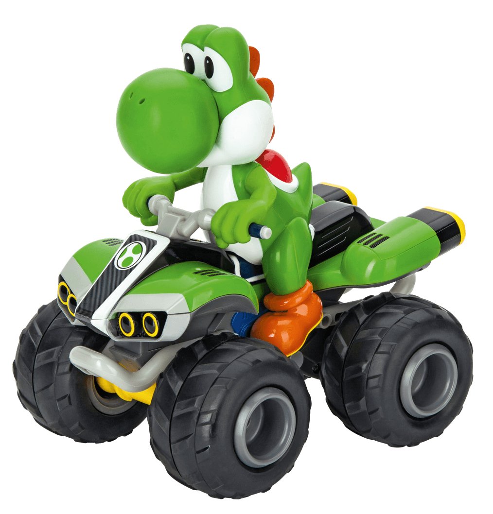Carrera Yoshi Modelo Controlado Por Radio Quad Motor Eléctrico 1:20