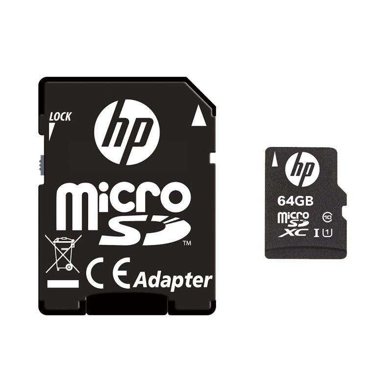 Tarjeta Memoria Micro Secure Digital Sd Hp 64gb Class 10 U1
