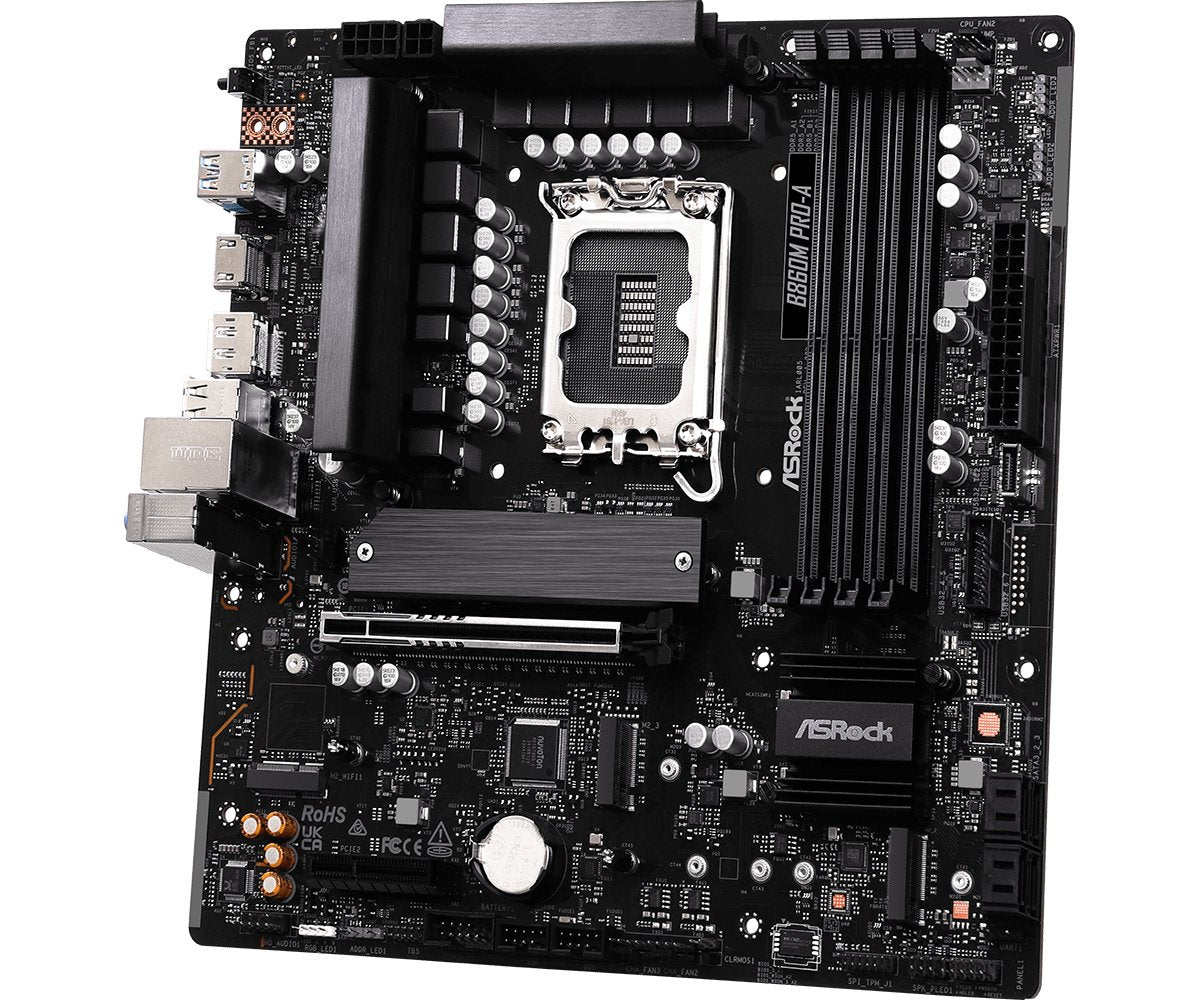 Asrock B860m Pro-A 1851 Matx Hdmi Dp Ddr5