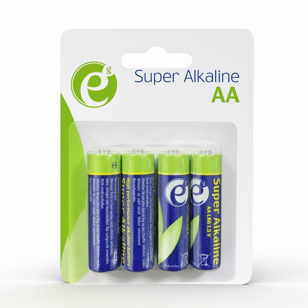 Energenie Alkaline Lr6 Aa Pilas , 4-Pack, Blister