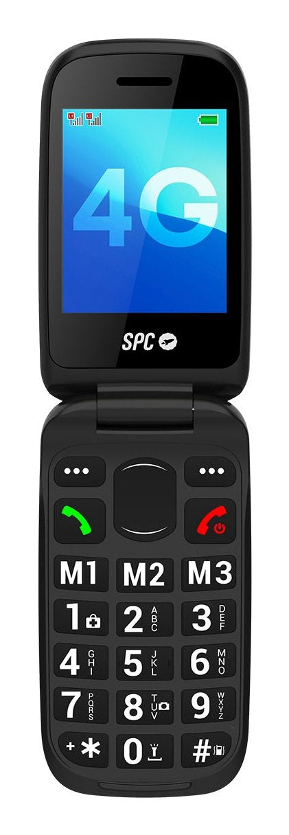 Spc Harmony 2 4g Telefono Movil Para Mayores - Teclas Grandes - Radio Fm- Boton De Sos - 3 Memorias Directas - Linterna