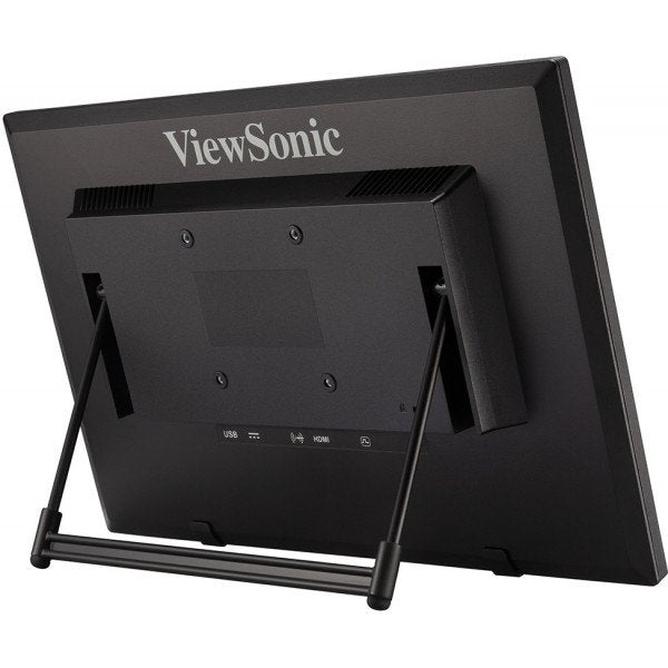 Monitor Viewsonic 15.6 Td1630-3 Tactil Negro 1xhdmi/1xvga/1xusb/1366x768/12ms/Vesa 75x75/Mmedia Td1630-3