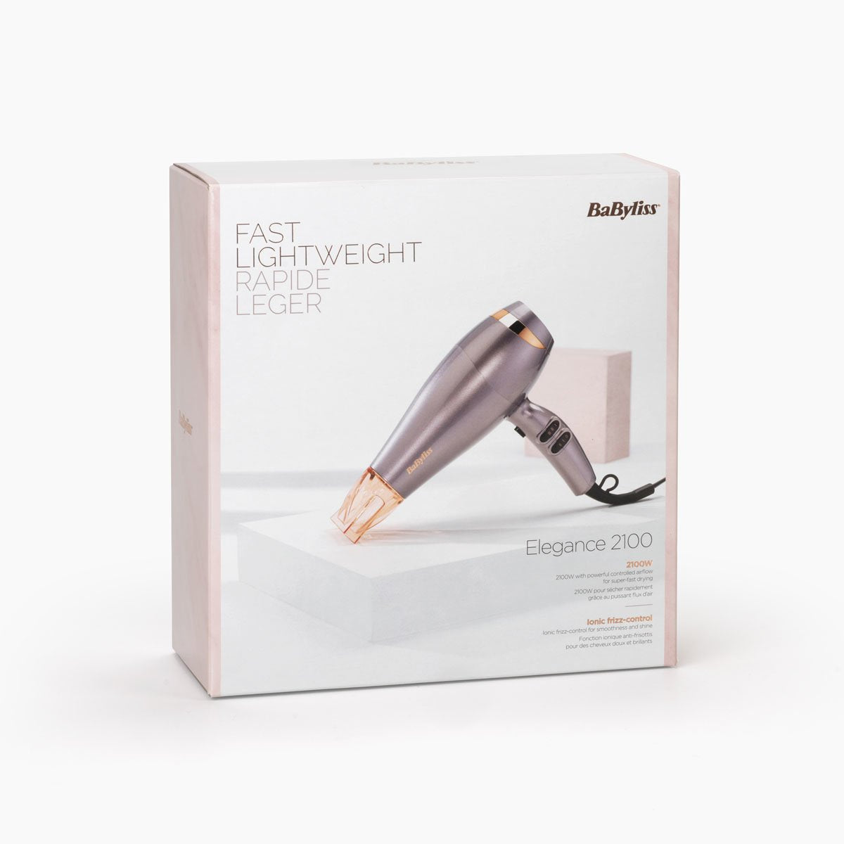 EAN 3030050173260 - BaByliss Elegance 2100 secador 2200 W Gris imagen 5