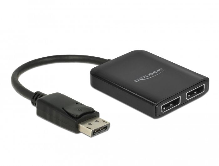 Delock Displayport 1.4 > 2x Displayport Mst Splitter, Splitter & Switches