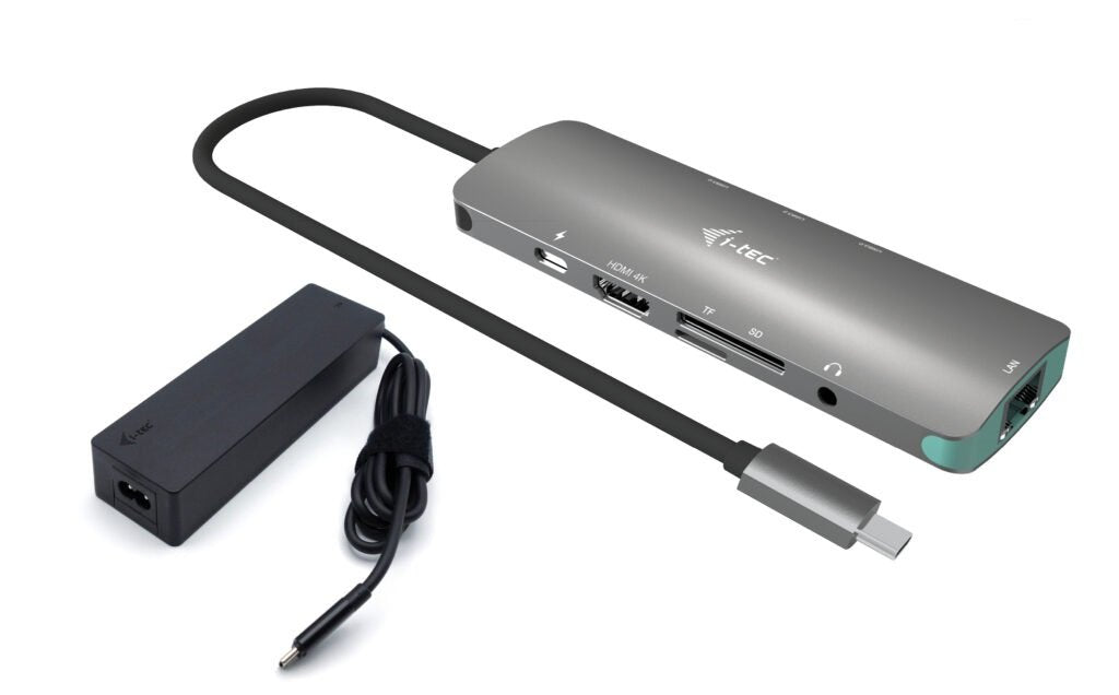 EAN 8595611707353 - i-tec C31NANOLANPD100 base para portátil y replicador de puertos Alámbrico USB 3.2 Gen 1 (3.1 Gen 1) Type imagen 1