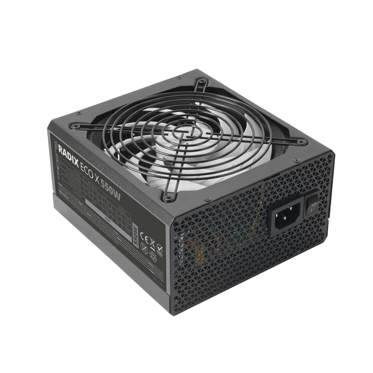 EAN 8435693107460 - Tacens RADIX ECO X 550 unidad de fuente de alimentación 24-pin ATX imagen 2