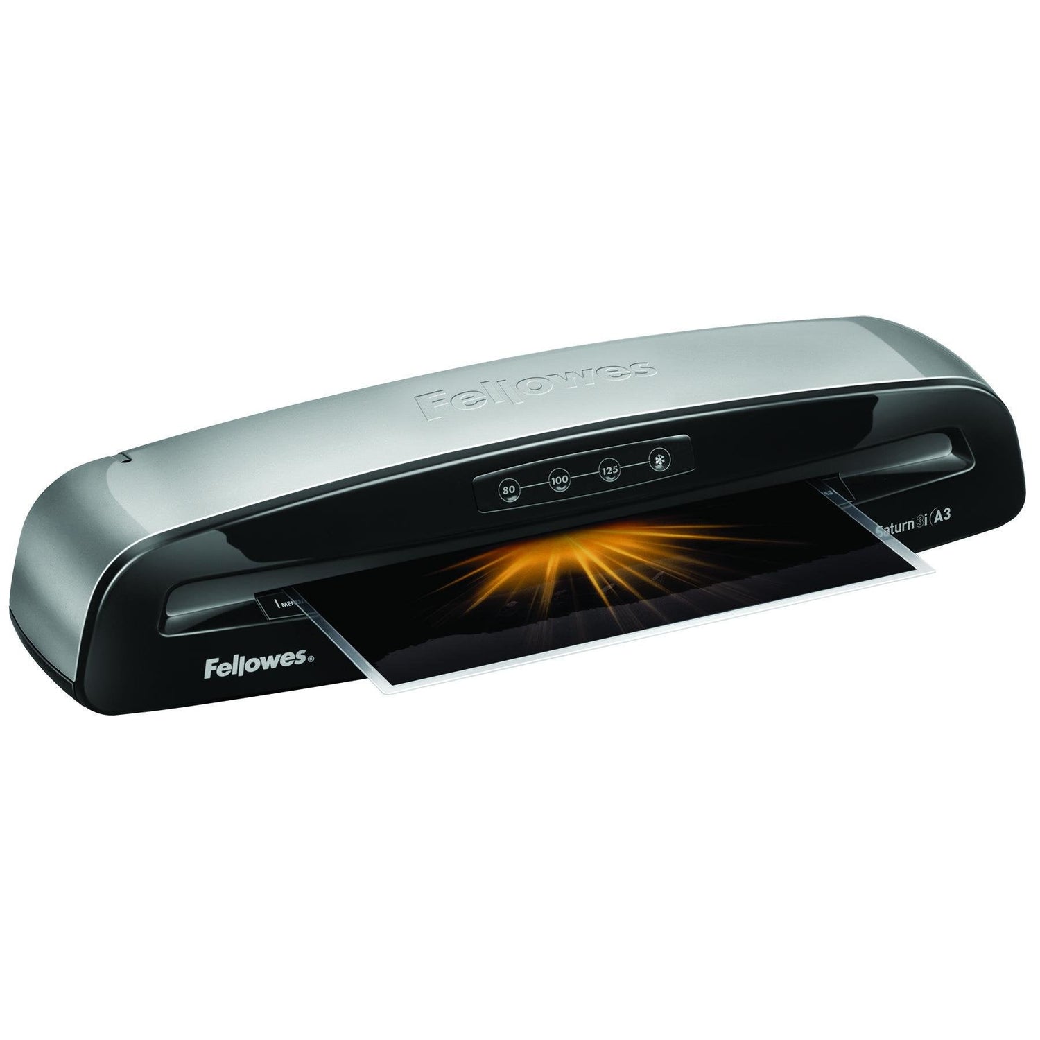 Plastificadora Fellowes Saturn 3i A3 Hasta A3 Y 125 Micras Gris Y Negra