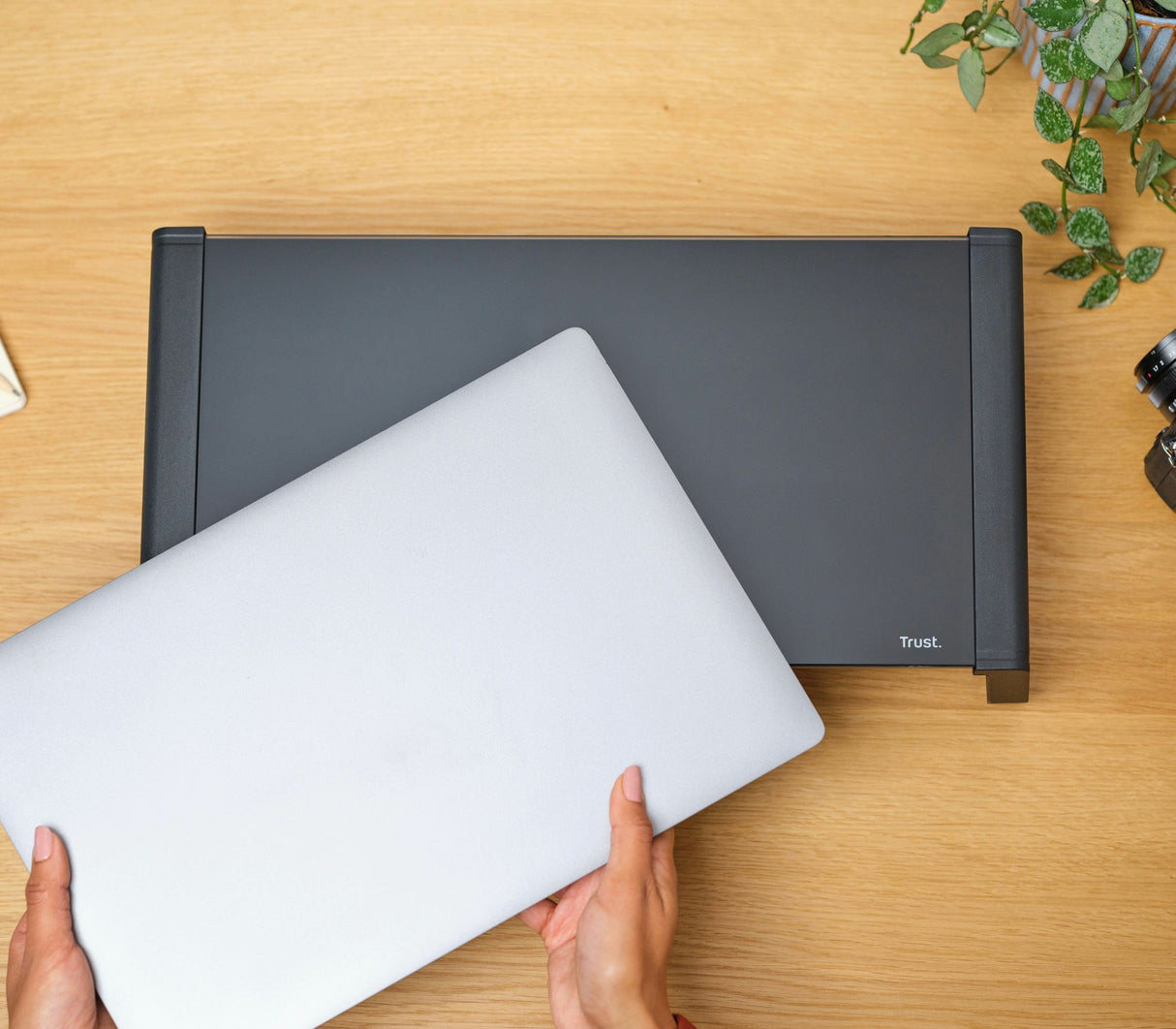 Soporte Para Monitor Trust Monta