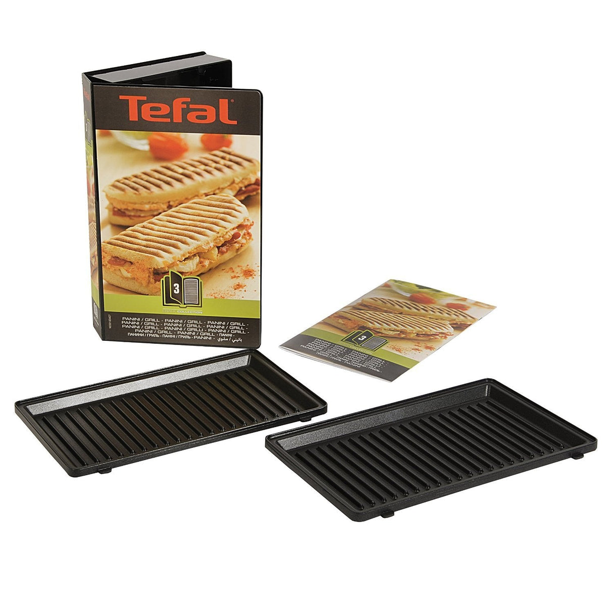 Tefal Xa 8003 Accesorio Y Pieza Para Sandwichera, Placa De La Parrilla Negro, 226 Mm, 132 Mm, 250 Mm, 150 Mm, 60 Mm