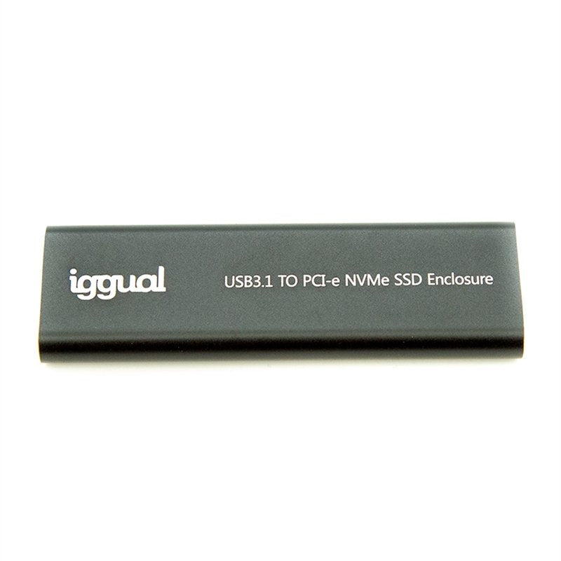 Iggual Caja Externa Usb-C 3.1 Ssd M.2 Nvme Y Sata
