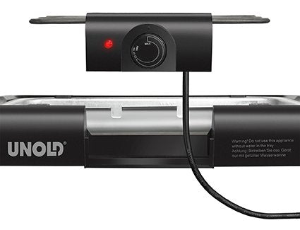 Parrilla Independiente Unold 58565, Parrilla Eléctrica Negra, 1.600 Vatios 58565