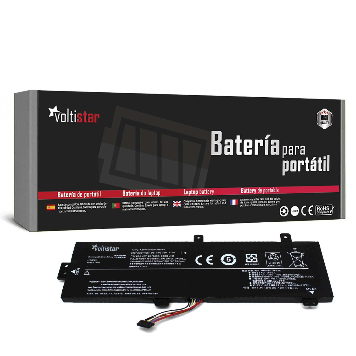 EAN 8435597494888 - VOLTISTAR BAT2188 refacción para laptop Batería imagen 1