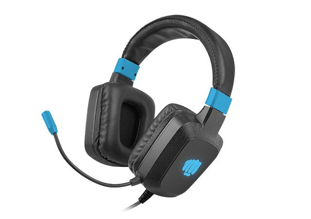 EAN 5901969425550 - FURY NFU-1584 auricular y casco Auriculares Alámbrico Diadema Juego Negro, Azul imagen 1