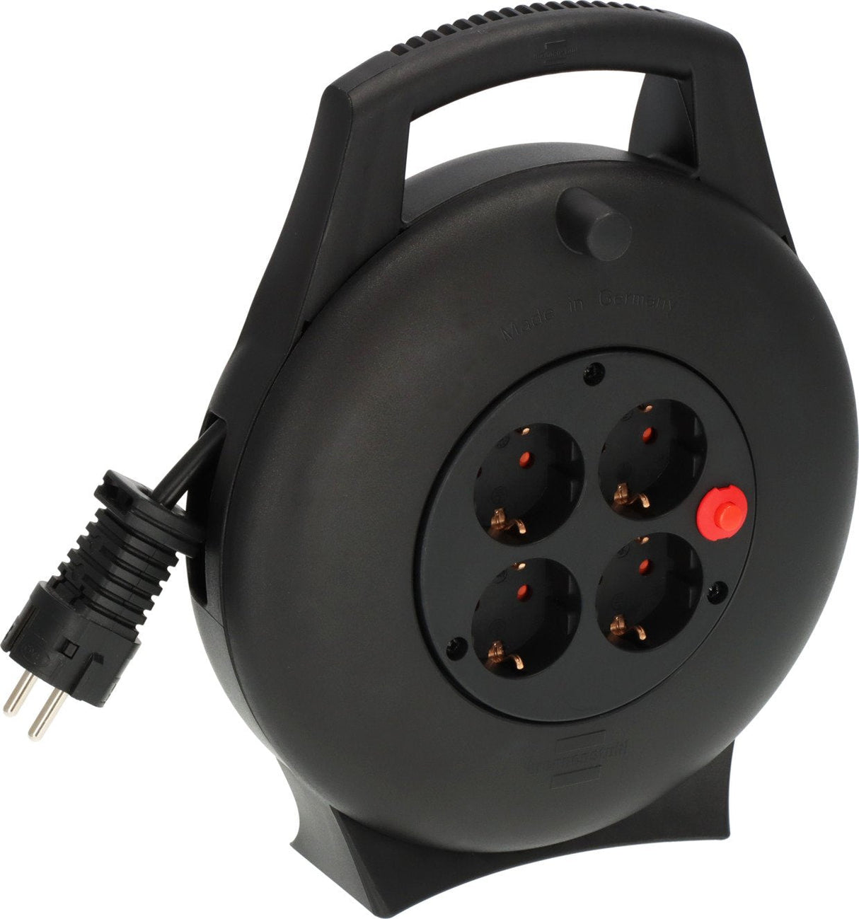 Brennenstuhl Vario Line Kabelbox 4 Tomas / Mini-Kabeltambor 10 M