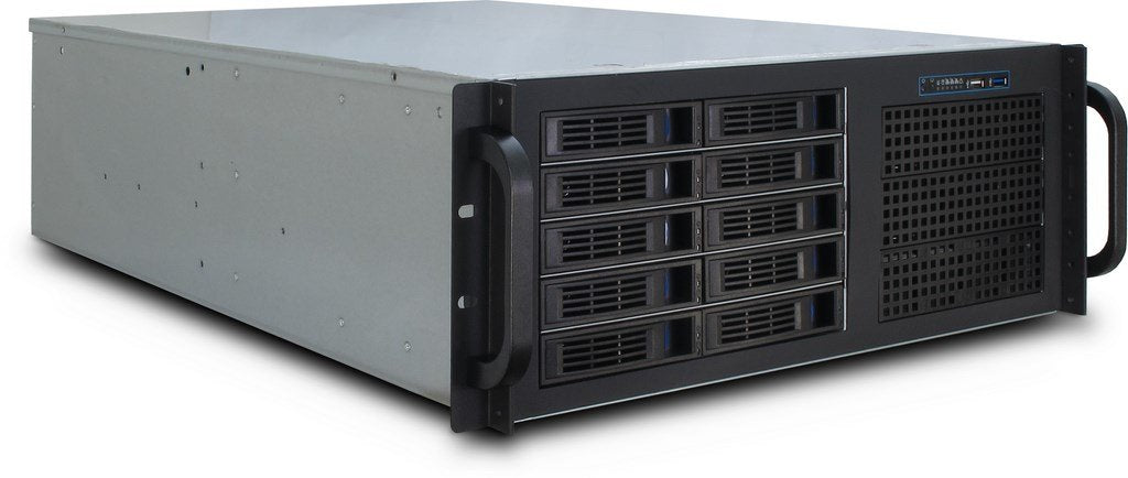 EAN 4260133129634 - Inter-Tech IPC 4U-4410 Estante Negro imagen 1