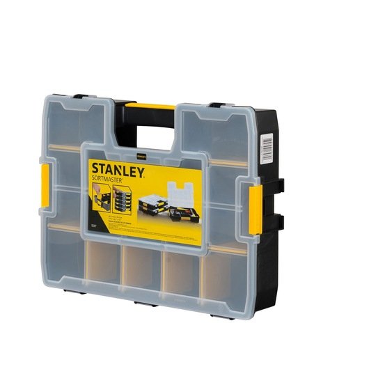 EAN 3253561947452 - Stanley CUBIX 1-94-745 pieza pequeña y caja de herramientas Caja para piezas pequeñas Negro, Transparente imagen 15