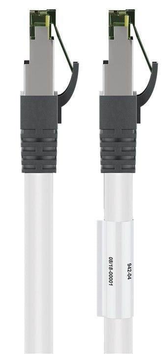 Goobay 55124 Cable De Red 1 M Cat8.1 S/Ftp (S-Stp) Blanco