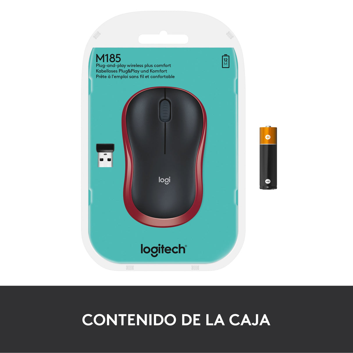 EAN 5099206028869 - Logitech 910-002240 ratón Oficina Ambidextro RF inalámbrico Óptico 1000 DPI imagen 23
