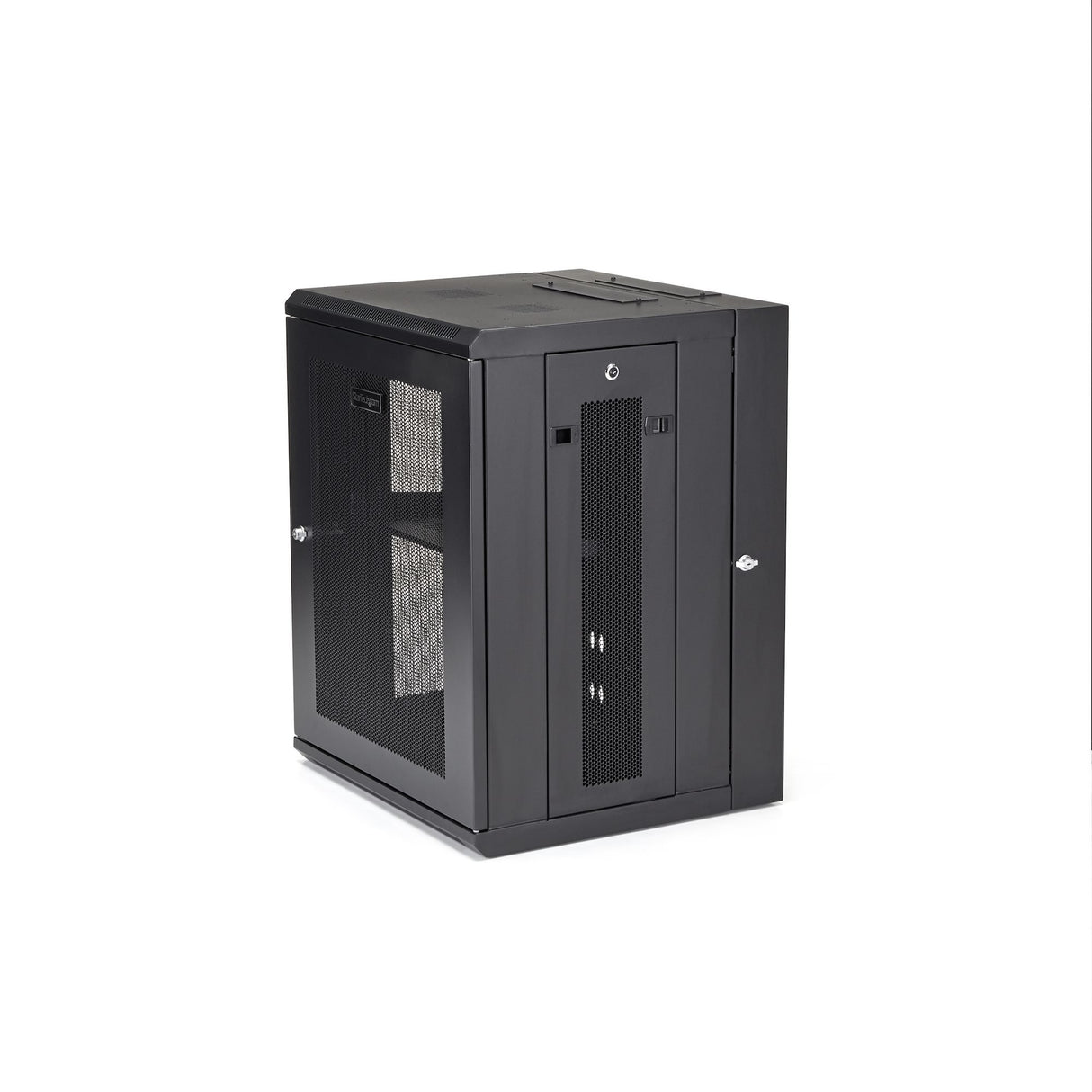 EAN 0065030870085 - StarTech.com RK1520WALHM armario rack Bastidor de pared Negro imagen 3