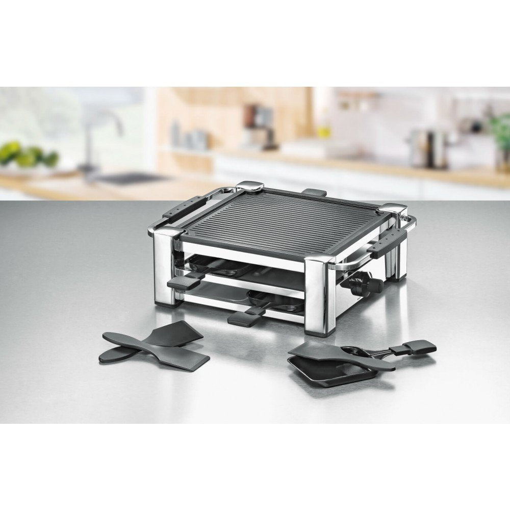 Rommelsbacher Gourmet Raclette Fashion Rcc 1000 Plata Rcc 1000