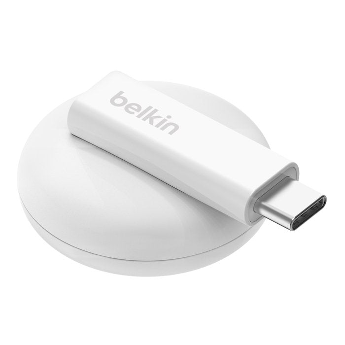 Cargador Inalámbrico Belkin Boostcharge Reloj Inteligente Blanco Usb Carga Rápida Interior, Exterior