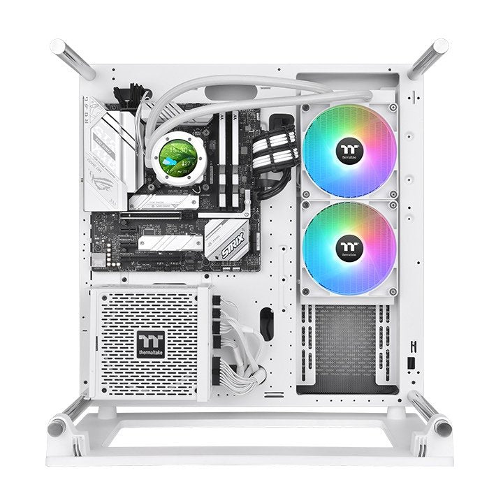 Thermaltake Th280 V2 Ultra Argb Sync All-In-One Liquid Cooler Snow Edition, Refrigeración Por Agua Blanco